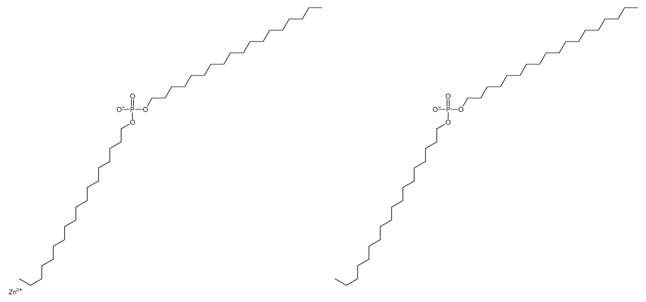 zinc tetraoctadecyl bis(phosphate) structure