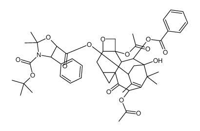 N,O-Isopropylidene Larotaxel Structure