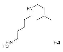 N'-(3-methylbutyl)pentane-1,5-diamine,dihydrochloride Structure