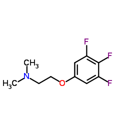 N,N-Dimethyl-2-(3,4,5-trifluorophenoxy)ethanamine structure