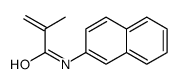 2-methyl-N-naphthalen-2-ylprop-2-enamide Structure