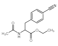 AC-DL-PHE(4-CN)-OET结构式