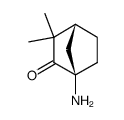 Bicyclo[2.2.1]heptan-2-one, 1-amino-3,3-dimethyl-, (1R,4R)- (9CI)结构式