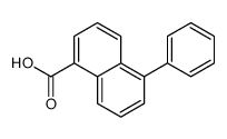 5-phenylnaphthalene-1-carboxylic acid structure
