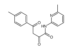 Benzenebutanamide, alpha,gamma-dioxo-4-methyl-N-(6-methyl-2-pyridinyl)- picture