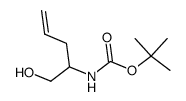 Carbamic acid, [1-(hydroxymethyl)-3-butenyl]-, 1,1-dimethylethyl ester (9CI)结构式