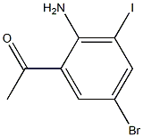 1-(2-Amino-5-bromo-3-iodo-phenyl)-ethanone图片