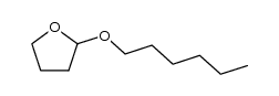 2-hexyloxy-tetrahydro-furan结构式