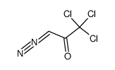 ω-trichlorodiazoacetone Structure