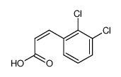 (Z)-3-(2,3-Dichlorophenyl)propenoic acid Structure
