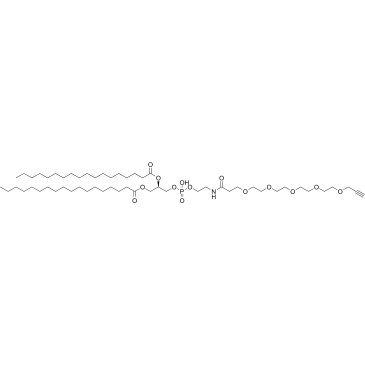 DSPE-PEG5-propargyl Structure