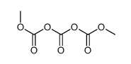 bis(methoxycarbonyl) carbonate Structure