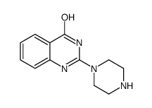 2-piperazin-1-yl-1H-quinazolin-4-one结构式