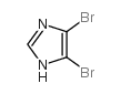 4,5-二溴-1H-咪唑结构式
