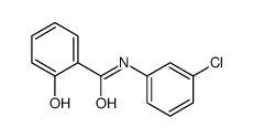 N-(3-chlorophenyl)-2-hydroxybenzamide结构式