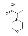 2-(morpholin-4-yl)propanoic acid Structure