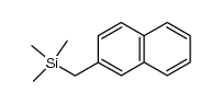 (2-naphthylmethyl)trimethylsilane结构式