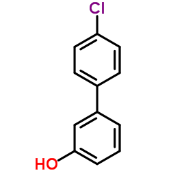 4'-Chloro-3-biphenylol structure