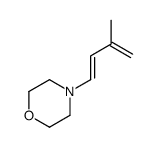 Morpholine,4-(3-methyl-1,3-butadienyl)- (8CI,9CI) structure