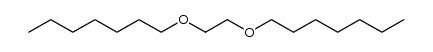 1,2-bis-heptyloxy-ethane Structure