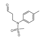 N-(3-oxopropyl)-N-(p-tolyl)methanesulfonamide结构式