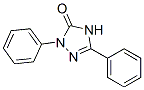 2,5-Diphenyl-3,4-dihydro-2H-1,2,4-triazole-3-one Structure