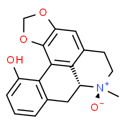 (7R)-6,7,7aβ,8-Tetrahydro-7-methyl-5H-benzo[g]-1,3-benzodioxolo[6,5,4-de]quinolin-12-ol 7-oxide structure