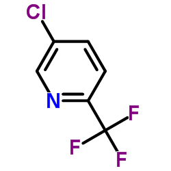 5-氯-2-三氟甲基吡啶结构式