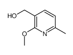 3-Pyridinemethanol,2-methoxy-6-methyl-(9CI)结构式