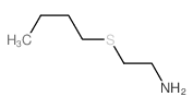 Ethanamine, 2-(butylthio)- Structure