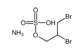 ammonium 2,3-dibromopropyl sulphate结构式