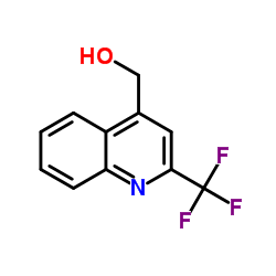 (2-三氟甲基-喹啉-4-基)甲醇结构式