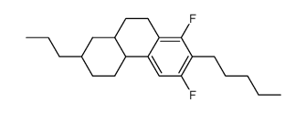 6,8-Difluoro-7-pentyl-2-propyl-1,2,3,4,4a,9,9a,10-octahydrophenanthrene Structure