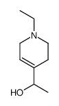 1-Ethyl-1,2,3,6-tetrahydro-α-methyl-4-pyridinemethanol structure