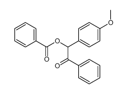 [1-(4-methoxyphenyl)-2-oxo-2-phenylethyl] benzoate结构式