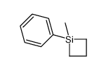 1-methyl-1-phenylsiletane Structure