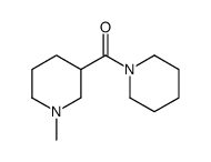 (1-methylpiperidin-3-yl)-piperidin-1-ylmethanone结构式
