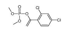 1-(2,4-dichlorophenyl)ethenyl dimethyl phosphate结构式