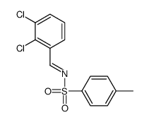 N-[(2,3-dichlorophenyl)methylidene]-4-methylbenzenesulfonamide结构式