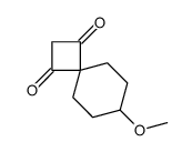 7-methoxyspiro[3.5]nonane-1,3-dione Structure