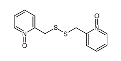 1-oxido-2-[[(1-oxidopyridin-1-ium-2-yl)methyldisulfanyl]methyl]pyridin-1-ium结构式