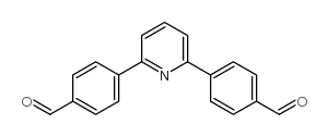 4,4'-(2,6-Pyridinediyl)bisbenzaldehyde Structure