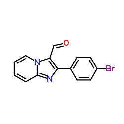 2-(4-BROMO-PHENYL)-IMIDAZO[1,2-A]PYRIDINE-3-CARBOXALDEHYDE图片