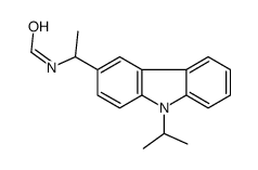 N-[1-(9-propan-2-ylcarbazol-3-yl)ethyl]formamide结构式