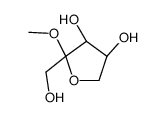 (2S,3S,4S)-2-(hydroxymethyl)-2-methoxyoxolane-3,4-diol Structure