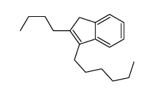 2-butyl-3-hexyl-1H-indene结构式