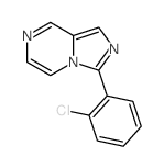 Imidazo[1,5-a]pyrazine,3-(2-chlorophenyl)- picture