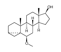 6β-methoxy-3α,5α-cyclo-androstan-17β-ol Structure