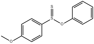 4-Methoxybenzenesulfinothioic acid O-phenyl ester结构式