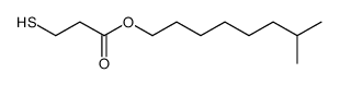 Isononyl 3-mercaptopropionate structure